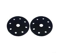 Confezione da 2 cuscinetti abrasivi da 12,7 cm per levigatrice orbitale casuale ETS 125 e protezione disco di supporto per lucidatura di legno e metallo, 125 mm