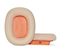 Confezione da 2 cuscinetti auricolari premium per Apple AirPods Max 1° e 2° generazione - tessuto Apple + silicone morbido isolante, cuscinetti di ricambio ad installazione rapida per un ascolto