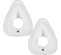 Confezione da 2 cuscinetti di ricambio per AirFit F20, compatibili con la maschera originale Airfit F20, tenuta affidabile e perfetta vestibilità, copre naso e bocca, grande by LONG COO (grande)