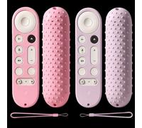 [Confezione da 2] Custodia in silicone per Google TV Streamer 4K Google TV (4K) Voice Remote 2024 Cover in silicone antiscivolo che si illumina al buio