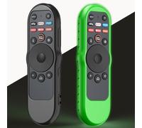 Confezione da 2 custodie compatibili con telecomando Vizio TV XRT270, nero e verde