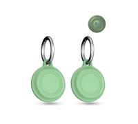 Confezione da 2 custodie in silicone per Motorola Moto Tag Anti-Loss Tracker, daunke Full Protection Cover (adatte per anziani, animali domestici, zaino, bagagli, bambini, chiavi), antigraffio, verde