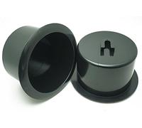 (Confezione da 2) da incasso Plastic Cup drink can Holder Cup Holder drink Bottle supporto supporto per barca auto marine RV - nero