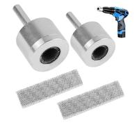 Confezione da 2 detergenti per tubi di rame, 15 mm + 22 mm, per tubi di rame, per trapani, utensili per pulizia tubi di rame
