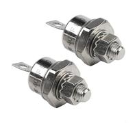 Confezione da 2 diodi da 40 A 1200 V Stud Mount - raddrizzatore ad alta corrente per saldatrici e alimentatori - per robusti diodi a bullone industriale (40HF120)