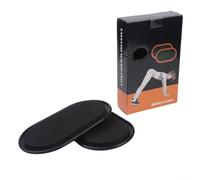 Confezione da 2 dischi scorrevoli per pilates, double face, per pavimenti in legno e moquette, dischi per esercizi per allenamento completo del corpo, yoga, allenamento della forza, per palestra a