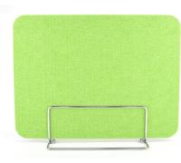 Confezione da 2 divisori da scrivania per starnuti per postazioni di lavoro, riduzione del rumore e distrazione visiva, verde, 40 x 50 cm, ideale per ufficio e uso domestico