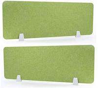 Confezione da 2 divisori insonorizzati da scrivania, divisori indipendenti per la privacy, pannelli che riducono il rumore per una maggiore concentrazione e produttività, controllo della distrazione