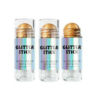 Confezione Da 2 Evidenziatori Viso E Corpo Stick Illuminante Con Microglitter Balsamo Illuminante Glitterato Per Trucco Quotidiano E Da Scena Facile Da Usare (03)