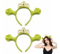 Confezione da 2 fasce per capelli da elfo, accessori per Halloween, costume | Accessori per feste fantasy, accessori per feste a tema, eventi di gioco di ruolo, trasformazioni di costumi