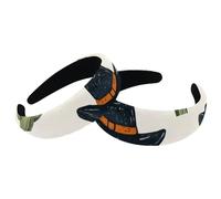 Confezione da 2 fasce per capelli in velluto a turbante con parte superiore larga, cappellini da cowboy selvaggi western, cactus, alla moda, fasce elastiche per capelli da donna, 2 dimensioni