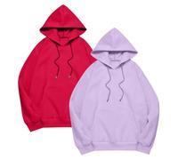 Confezione da 2 felpe con cappuccio da uomo in tinta unita felpe sportive invernali calde felpe con cappuccio a maniche lunghe con coulisse felpa con cappuccio alla moda felpa con cappuccio per il