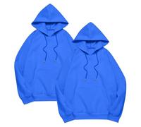 Confezione da 2 felpe con cappuccio da uomo in tinta unita felpe sportive invernali calde felpe con cappuccio a maniche lunghe con coulisse felpa con cappuccio alla moda felpa con cappuccio per il