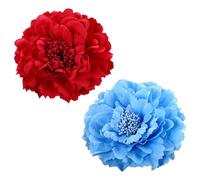 Confezione Da 2 Fermagli Per Capelli Con Fiori, Fermagli Per Capelli Con Fiori Artificiali, Fermagli Per Capelli Con Fiori Per Donne, Copricapo Con Fiori Colorati