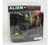 Confezione da 2 figurine Neca Alien vs Predator collezione film horror AVP