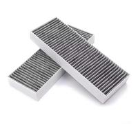 Confezione da 2 filtri a carbone attivo per sistemi Bora Basic e Pure, separazione olio e gas a 5 strati, design flessibile per una facile installazione