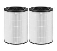 Confezione da 2 filtri di ricambio AP-T45 AP-T40FL True HEPA compatibili con i modelli di purificatore d'aria Homedics TotalClean AP-T45, AP-T45WT, AP-T40, AP-T40WT, AP-T40WTAR, AP-T40FL, 1461901