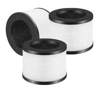 Confezione da 2 filtri di ricambio TZ-K1 compatibili con filtro ToLife TZ-K1 e con filtro AROEVE MK01 MK06 MG01JH Filtri 360° Filtri di filtrazione 3 in 1, filtri H13 True HEPA