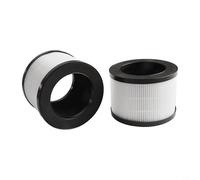 Confezione da 2 filtri H13 per purificatori d'aria HEPA Tolife TZ-K1, AROEVE MK01 e KLOUDI DH-JH01 con sistema di filtrazione 3 in 1 e Activ