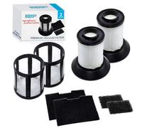 Confezione da 2 filtri HQRP Dirt Cup per sottovuoto Bissell Sibilo Easy-Vac C...