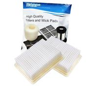 Filtro lavabile HQRP da 2 confezioni per pennello elettrico Hoover H2850050 H...