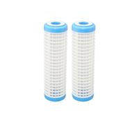 Confezione da 2 filtri per acqua efficienti da 25,4 cm, riutilizzabili, lavabili per l'acqua