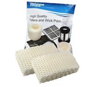 Confezione da 2 filtri stoppino HQRP per Relion RCM832 RCM-832 RCM-832N / D13...