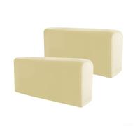 Confezione da 2 fodere per divani con funzione antiscivolo, perfette per uso domestico ed eventi (beige)