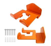 Confezione da 2 ganci da parete per tagliaerba e garage, ganci resistenti per tagliaerba e tagliasiepi