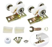 Confezione da 2 ganci superiori per porta scorrevole a scomparsa