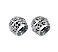 Confezione da 2 griglie di ricambio per microfono a rete, per Shure PG58, PGA58, PGA48