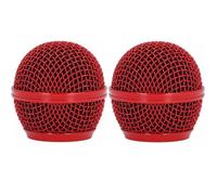 Confezione da 2 griglie di ricambio per microfono, compatibili con microfono Shure SM58/SM58S