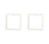Confezione da 2 guarnizioni automatiche per skimmer SPX1091G per Hayward SP1091LX, SP1091WM e Dyna-Skim Pools, rondelle di ricambio bianche per filtri fuori terra per piscine fuori terra