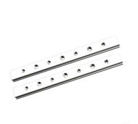 Confezione da 2 guide scorrevoli a T in lega di alluminio, compatibili con tavoli e attrezzature per la lavorazione del legno, tra cui troncatrici e seghe da banco (200 mm)