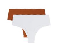 Confezione da 2 Hipster BODY TOUCH EASY Bianco 48/50 (IT) - 44/46 (FR) Tinta unita