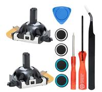 Confezione da 2 joystick di ricambio compatibili con PlayStation Portal/PS5 VR2, joystick analogico effetto Hall per PS5 Portal/controller PSVR2 (joystick sinistro e destro)