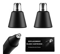 Confezione da 2 lame di ricambio per tagliacapelli Manscaped The Weed Whacker, lame di ricambio igieniche Twist-On compatibili con lame sostituibili Manscaped The Weed Whacker 2.0 e 1.0, colore nero