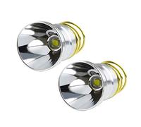 Confezione da 2 Lampadine di Ricambio XPL V6 LED 1500 Lumen Lampadina LED Modulo di Design P60 Drop-in a Modalità Singola per Abbracci Surefire