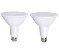 Confezione da 2 lampadine LED Par38 da 18 W, riflettore PAR con attacco E27, luce bianca calda e morbida, 2700 K, 1800 lumen, ricambio alogena da 150 W (3000 K bianco caldo)