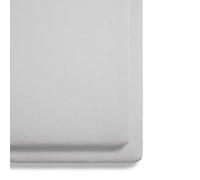 Confezione da 2 lenzuola con angoli per culla 44 x 80 cm - Grigio - Jersey di cotone, traspirante e lussuoso Realizzato per durare nel tempo e progettato per adattarsi alle culle da comodino SnüzPod