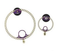 Confezione da 2 loop UHF VHF per 400-470 MHz e 80-200 MHz, mini anello di sintonizzazione a ciambella con impedenza di 50 Ohm per ricevitore, design compatto per esterni