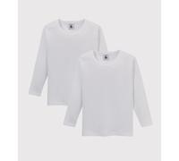 Petit Bateau A01DV, Maglietta a maniche lunghe (Pacco da 2) Bambini e ragazzi, Variante 1, 5 anni