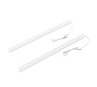 Confezione da 2 manicotti per raffreddamento a liquido ARGB, 345x19 mm, bianco