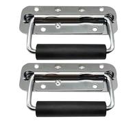 Confezione Da 2 Maniglie A Molla, Maniglie Pieghevoli A Molla, Maniglie Per Scatole Di Legno, Maniglie Per Valigie, Maniglie Per Porte Di Armadietti, Cassettiere, Maniglie Robuste