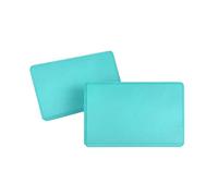 Confezione da 2 mattoncini in schiuma EVA Premuim, per esercizi di allenamento, fitness, blocchi per yoga in schiuma leggera e ad alta densità, forniscono stabilità, equilibrio e supporto migliorano