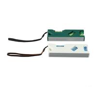 Confezione da 2 misuratori di livello tascabili da 150 mm con forte magnete, alternativa elettronica digitale per condotto del tubo, inclinometro a 3 fiale, precisione 0,5 mm/m