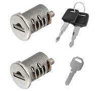 Confezione da 2 nuclei di blocco per Yakima SKS, componenti del sistema di portapacchi dell'auto, cilindri di bloccaggio compatibili con serrature Yakima per portapacchi auto, universali per tutti gli