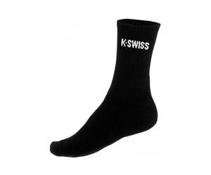 Confezione Da 2 Paia Di Calzini K-swiss Hypercourt 39/42 Black