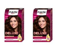 (CONFEZIONE DA 2) PALETTE DELUXE 4-6 MOKA BROWN COLORE PERMANENTE CAPELLI VEN...