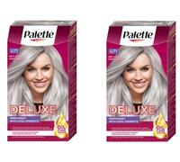 (CONFEZIONE DA 2) PALETTE DELUXE U-71 FROSTY SILVER COLORE PERMANENTE CAPELLI...